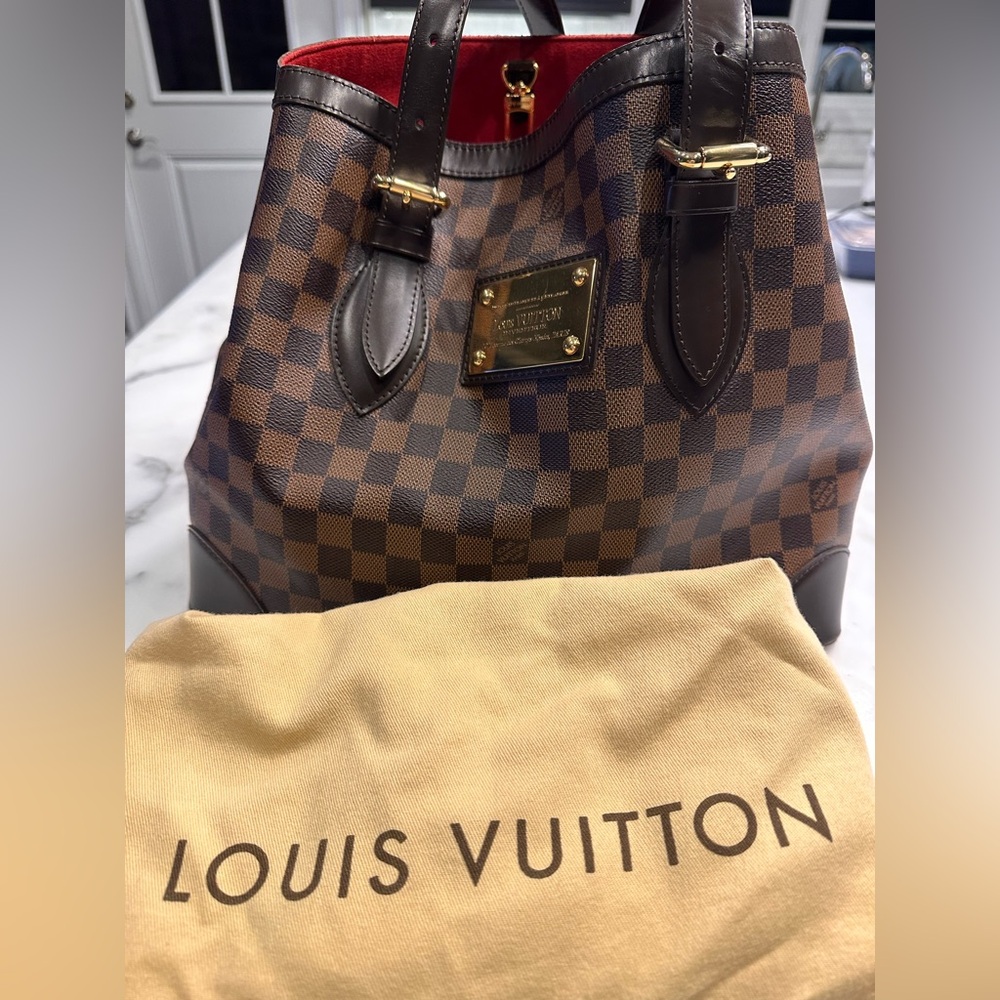 Louis Vuitton Damier Ebene Hampstead MM